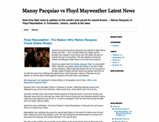 mayweather-pacquiao-fight.blogspot.com screenshot