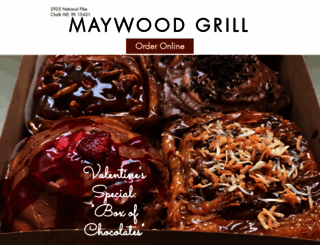 maywoodgrill.com screenshot