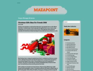 mazapoint.wordpress.com screenshot