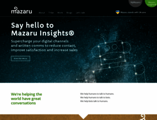 mazaru.com screenshot
