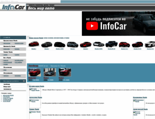 mazda.infocar.com.ua screenshot
