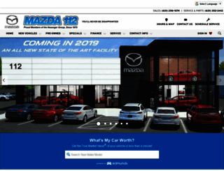mazda112.com screenshot