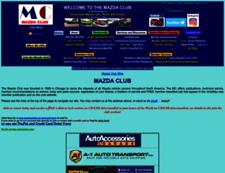 mazdaclub.com screenshot