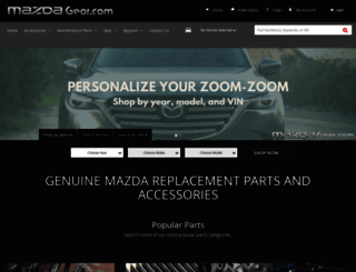 mazdagear.com screenshot