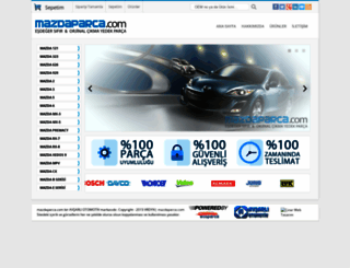 mazdaparca.com screenshot