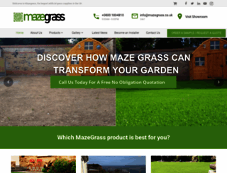mazegrass.co.uk screenshot