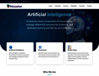mazelon.com screenshot