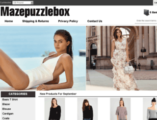 mazepuzzlebox.co.uk screenshot