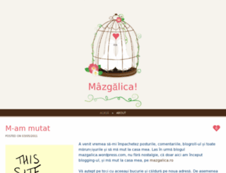mazgalica.wordpress.com screenshot