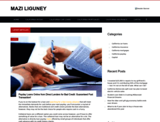 maziliguney.com screenshot