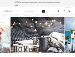 maznun.co.uk screenshot