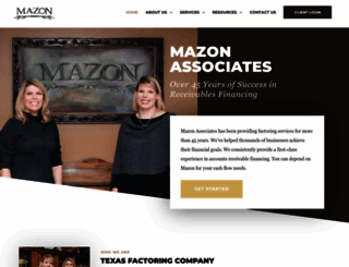 mazonfactoring.com screenshot