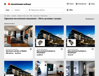 mazowieckie.nieruchomosci-online.pl screenshot