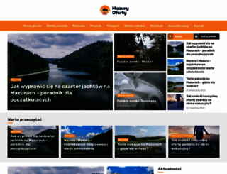 mazury-oferty.pl screenshot