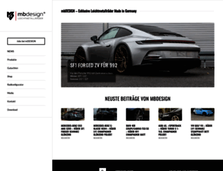 mb-design.de screenshot