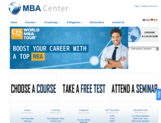 mba-center.net screenshot