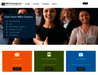 mba-exchange.com screenshot