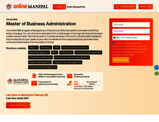 mba.onlinemanipal.com screenshot