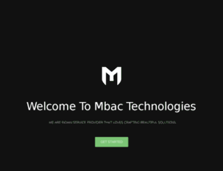 mbactechnologies.com screenshot