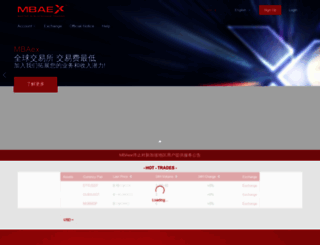 mbaex.com screenshot