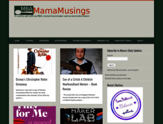 mbamamamusings.com screenshot