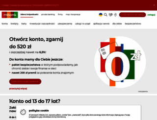 mbank.pl screenshot