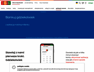 mbankmobile.pl screenshot