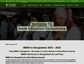 mbbsbangladesh.com screenshot