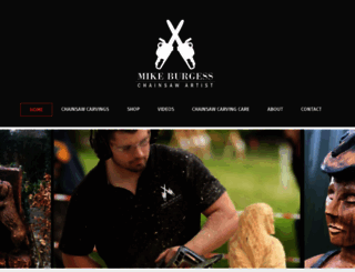 mbchainsaw-art.co.uk screenshot