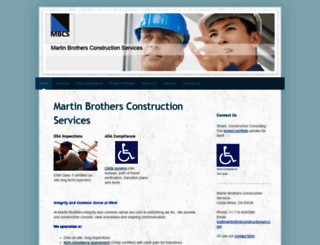 mbconstructionserv.com screenshot