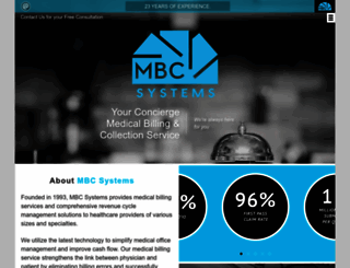 mbcsystems.com screenshot
