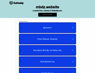 mbdz.website screenshot