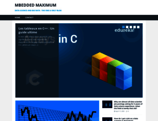 mbeddedmaximum.com screenshot