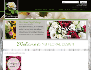 mbflorist.com screenshot