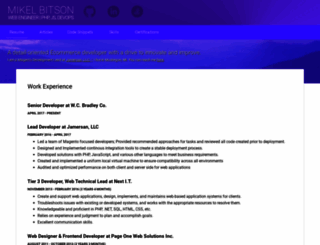 mbitson.com screenshot