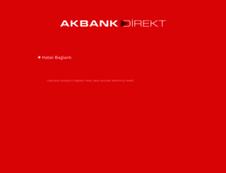 mbl.akbank.com screenshot