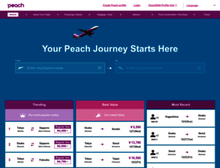 mbook.flypeach.com screenshot