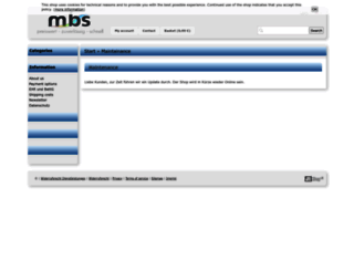 mbs-mobile.com screenshot