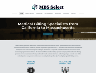 mbsselect.com screenshot