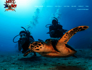 mbtdivers.com screenshot