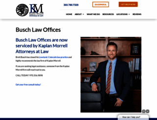mbuschlaw.com screenshot