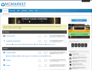 mc-market.org screenshot