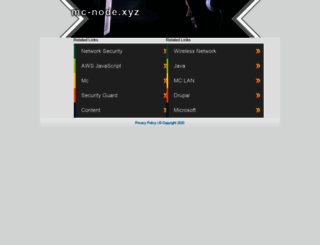 mc-node.xyz screenshot