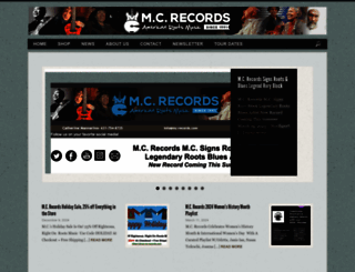 mc-records.com screenshot