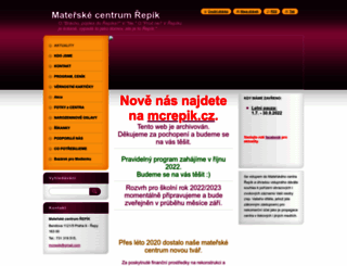 mc-repik.webnode.cz screenshot