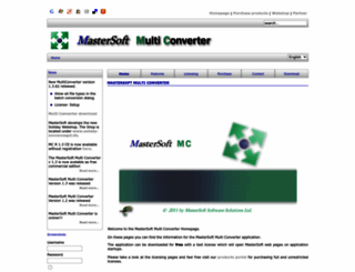 mc.mastersoft.at screenshot