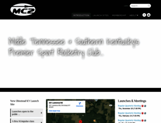 mc2rocketry.com screenshot