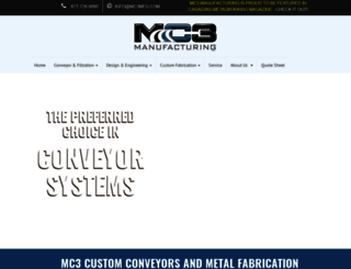 mc3mfg.com screenshot