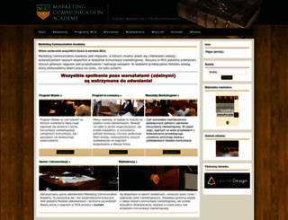 mca.edu.pl screenshot