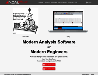 mcalsoftware.com screenshot